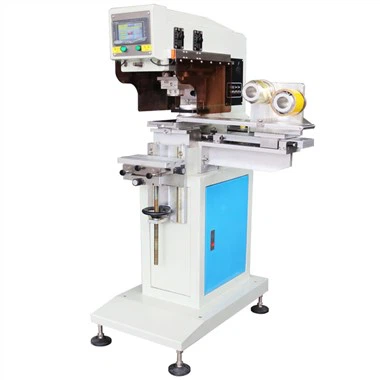 Lille tampo-pudetrykmaskine