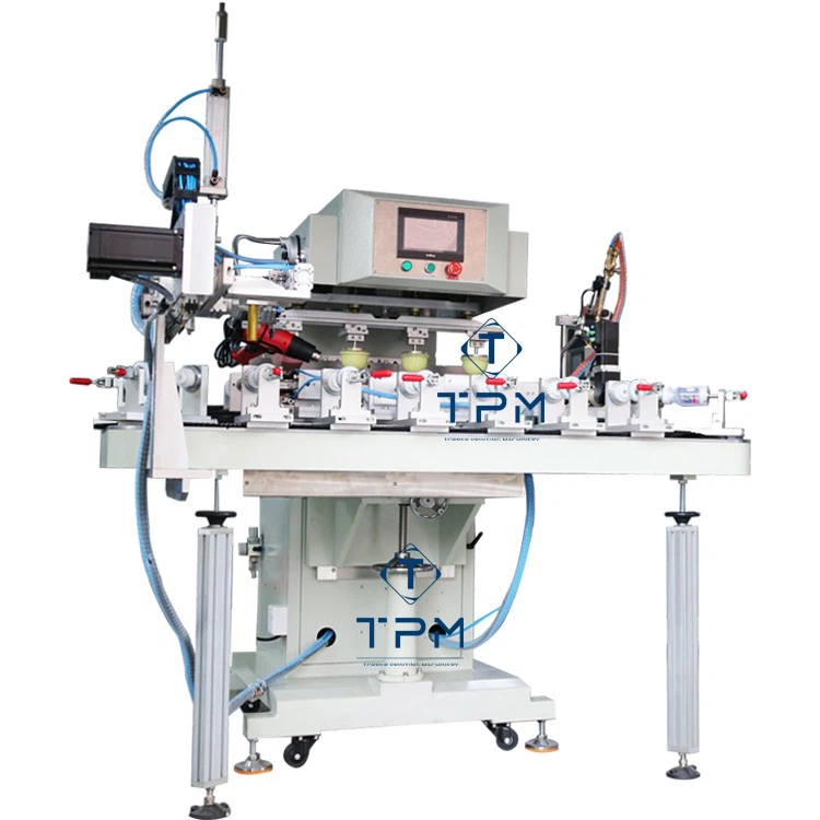 Different Shapes Babay Bottle Rotary Pad Printing Machine